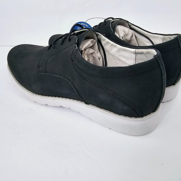 Propet Men's Grisham Black Nubuck Leather Casual Lace Up Oxfords Size 8.5 NWTF - Picture 6 of 13